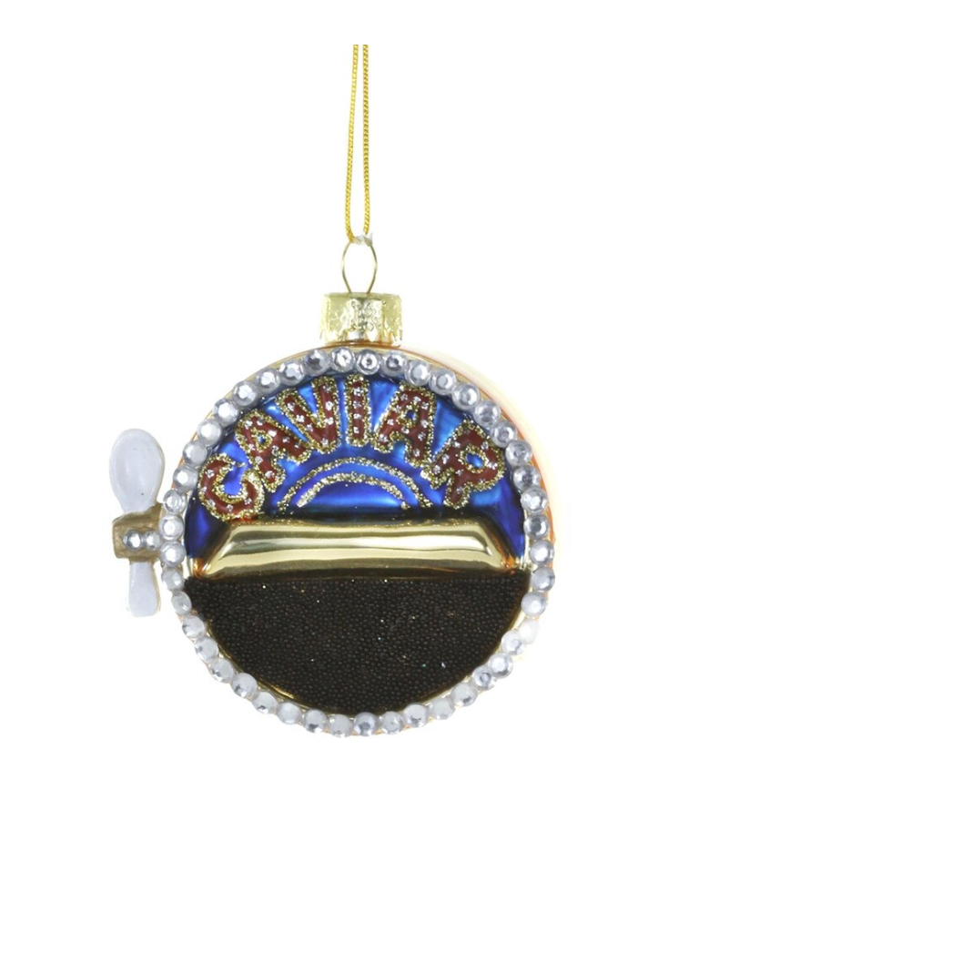 Caviar with Spoon Ornament