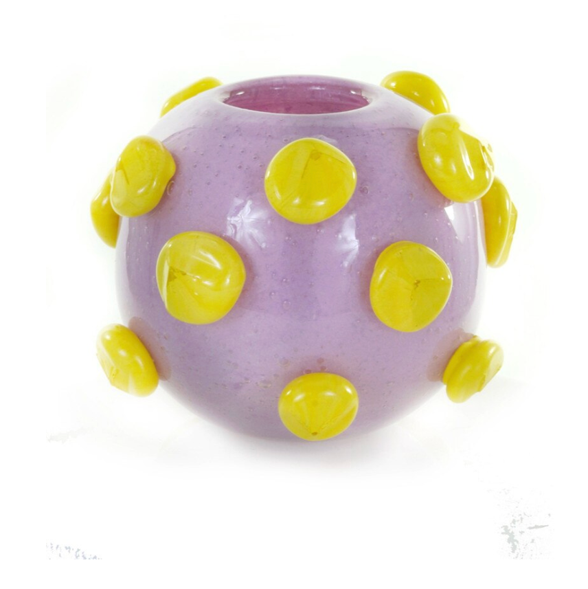 Dotty Purple Vase