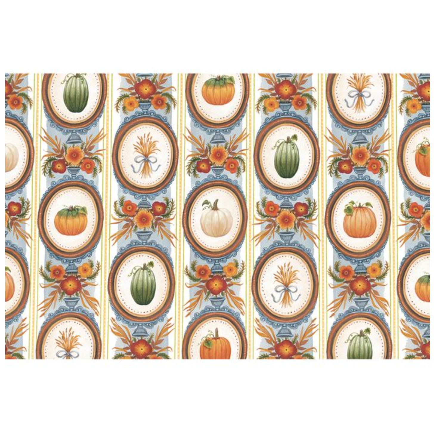 Antique Pumpkin Frame Placemat