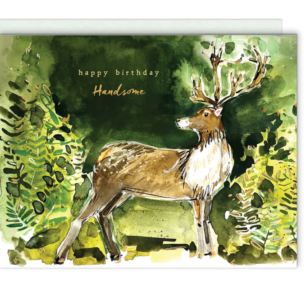 Deer Birthday Card