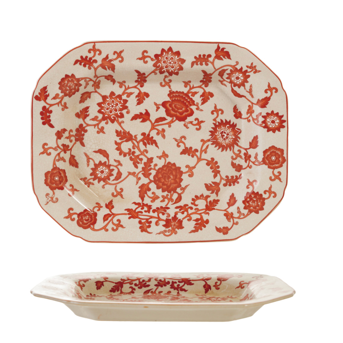 Botanical Stoneware Tray