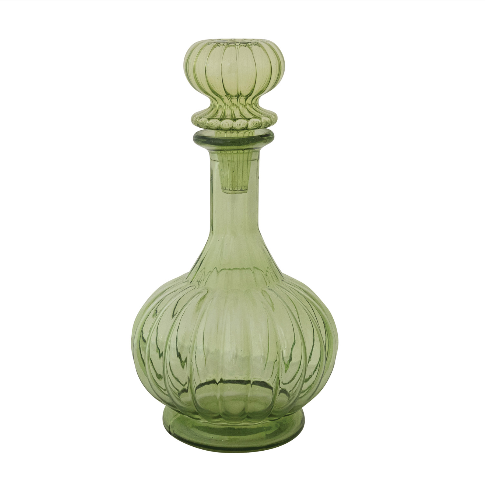 Ribbed Decanter