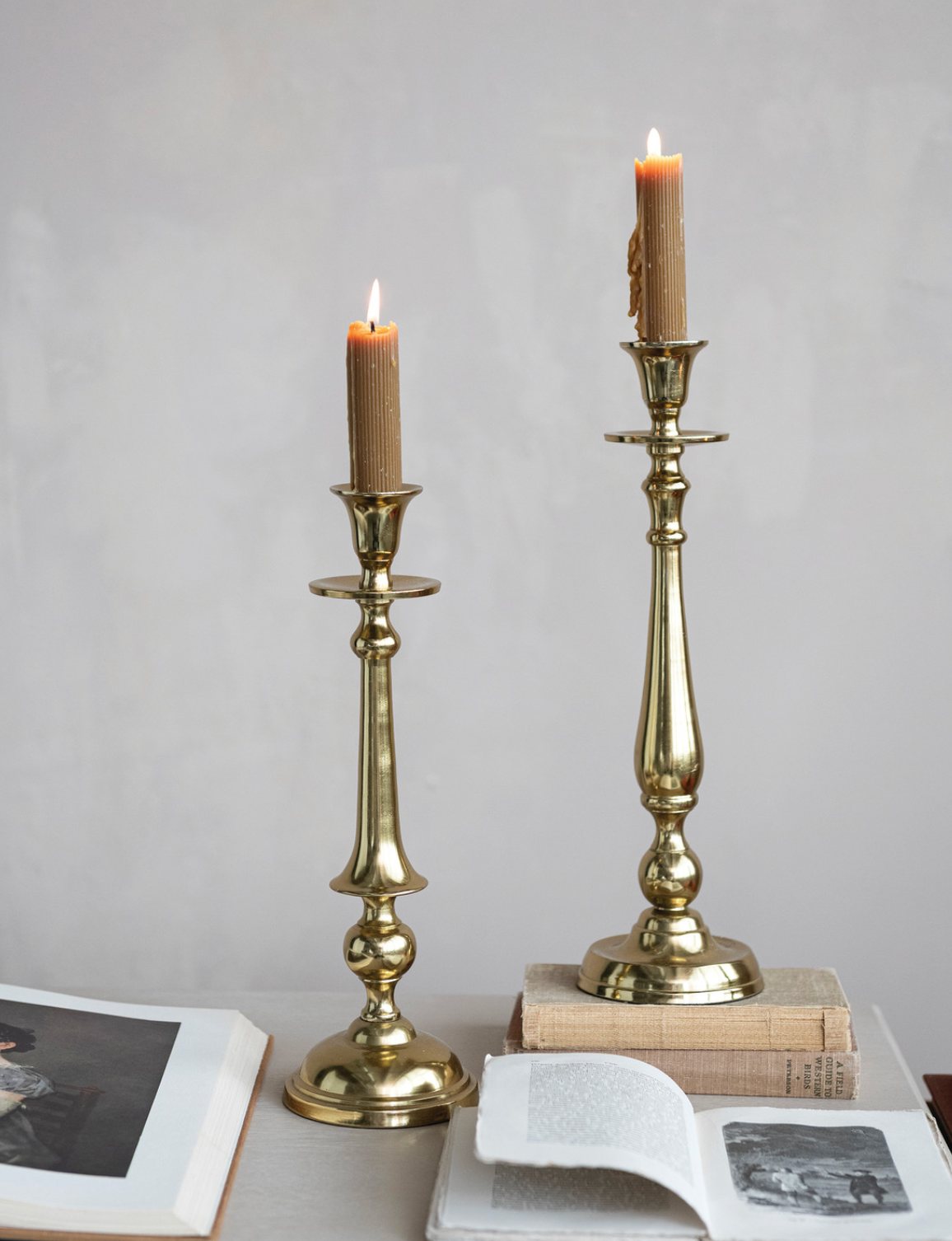 Brass Taper Candle Holders
