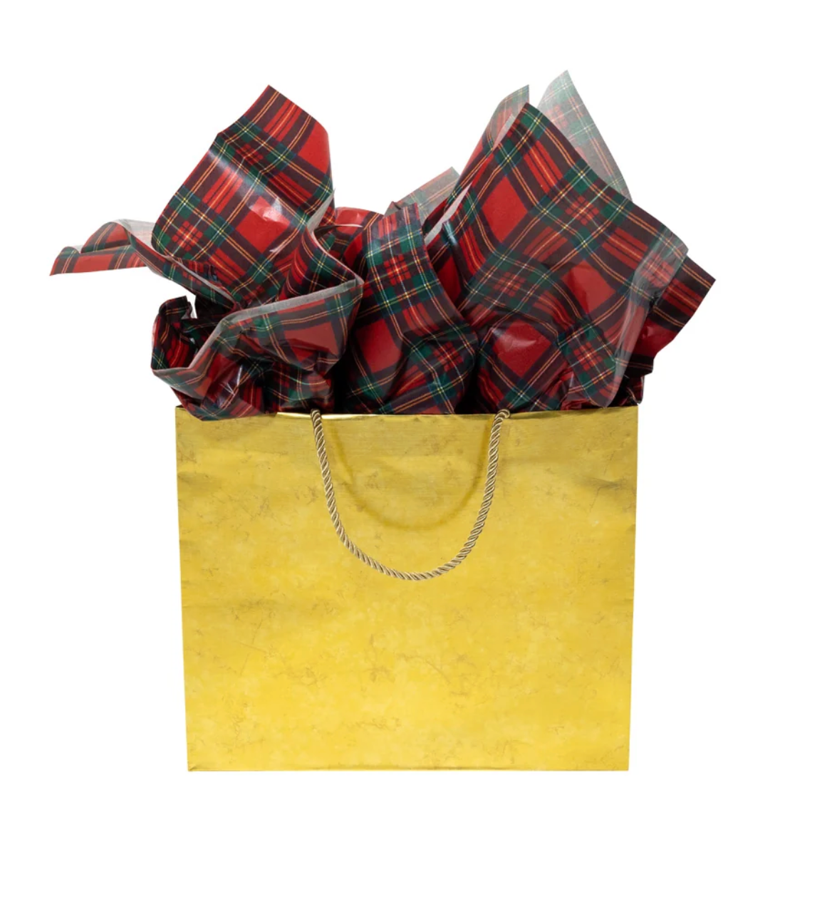 Royal Plaid Tissue Paper
