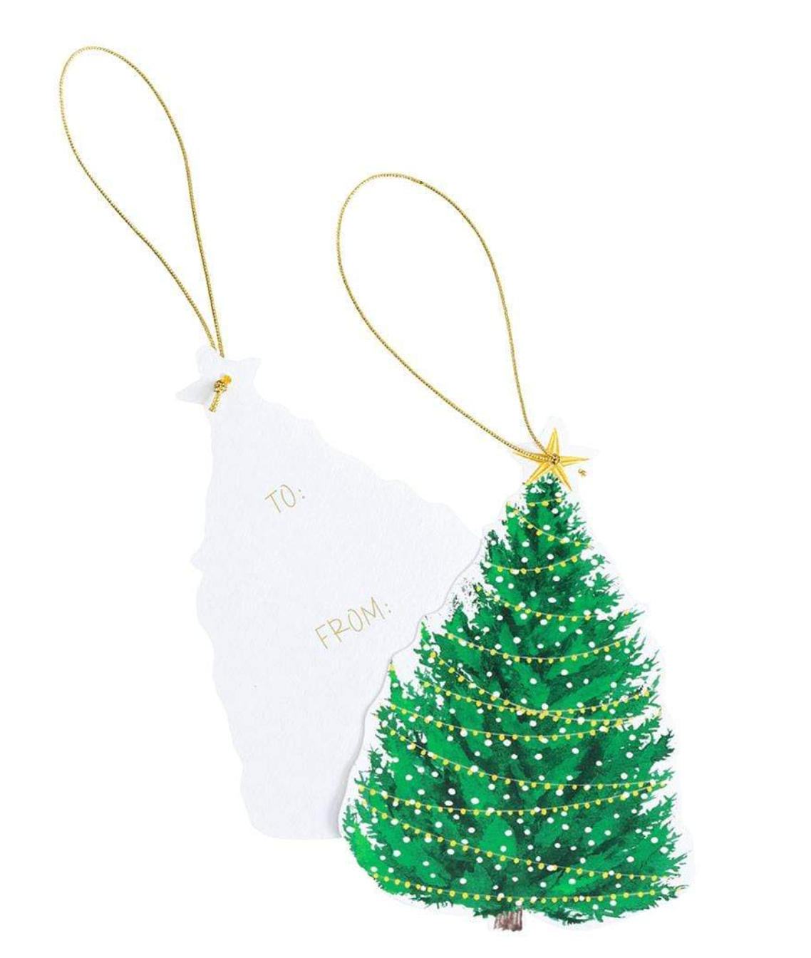Christmas Tree Gift Tag
