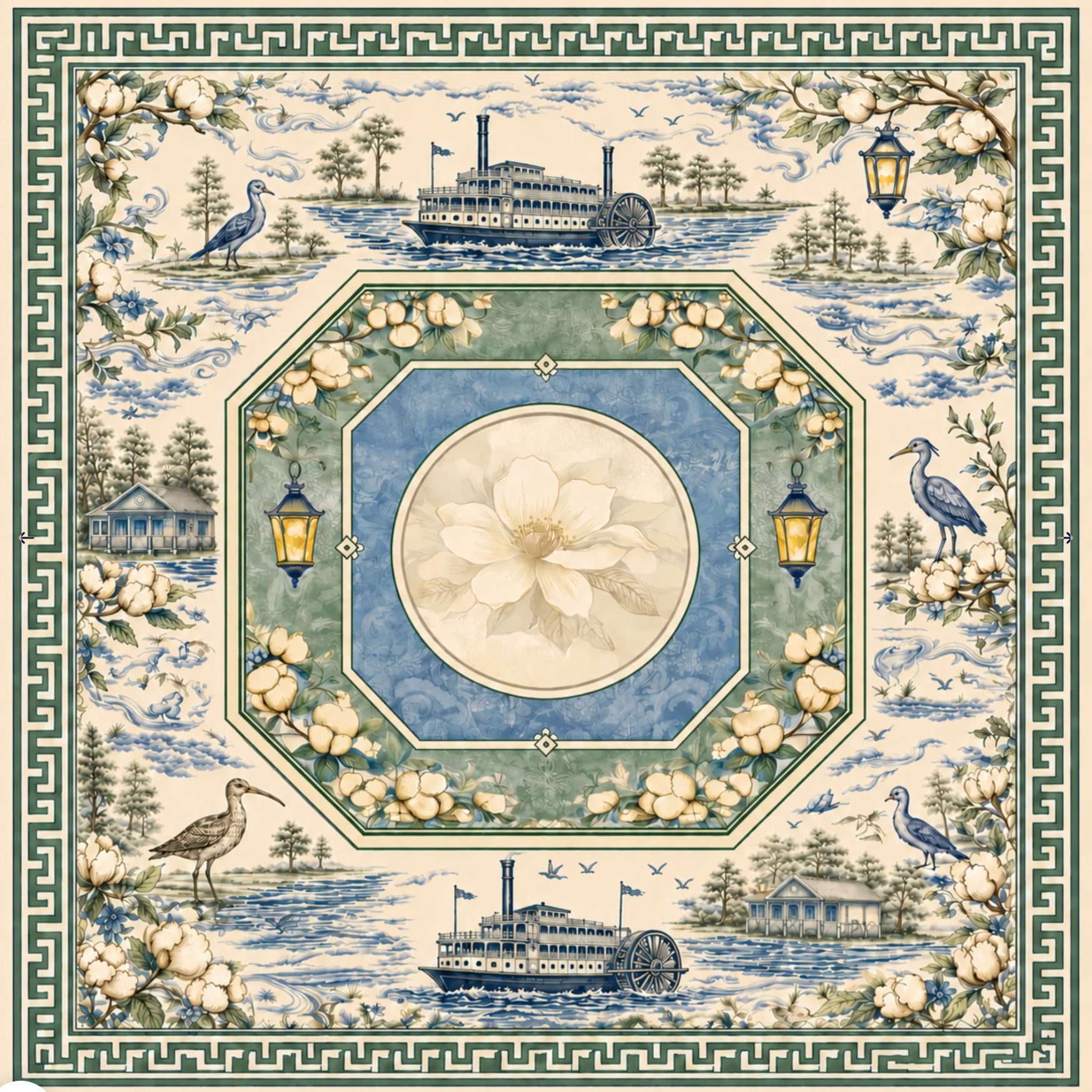 The Mahjestic South Mahjong Mat