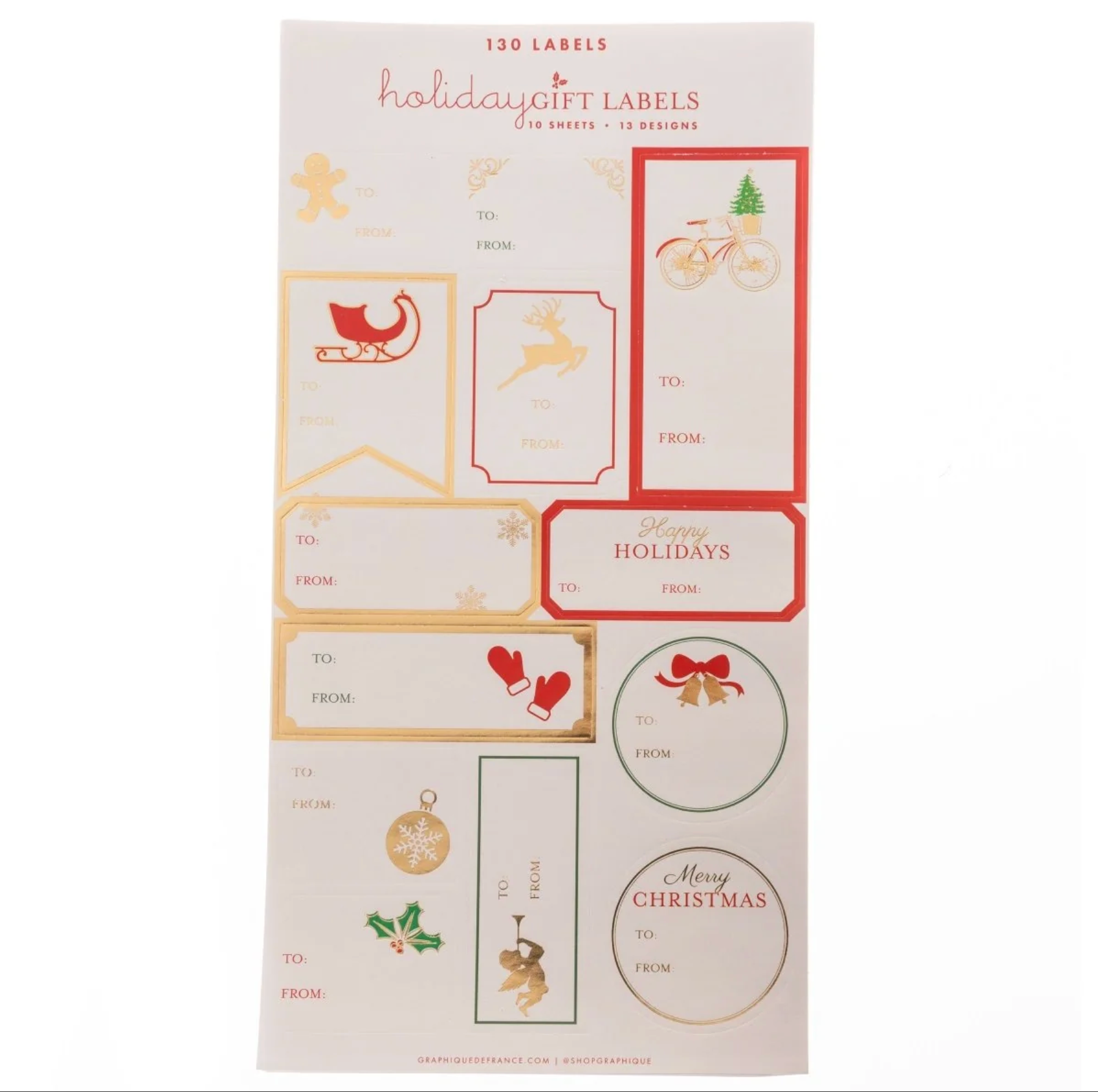 La Petite Noel Holiday Gift Labels