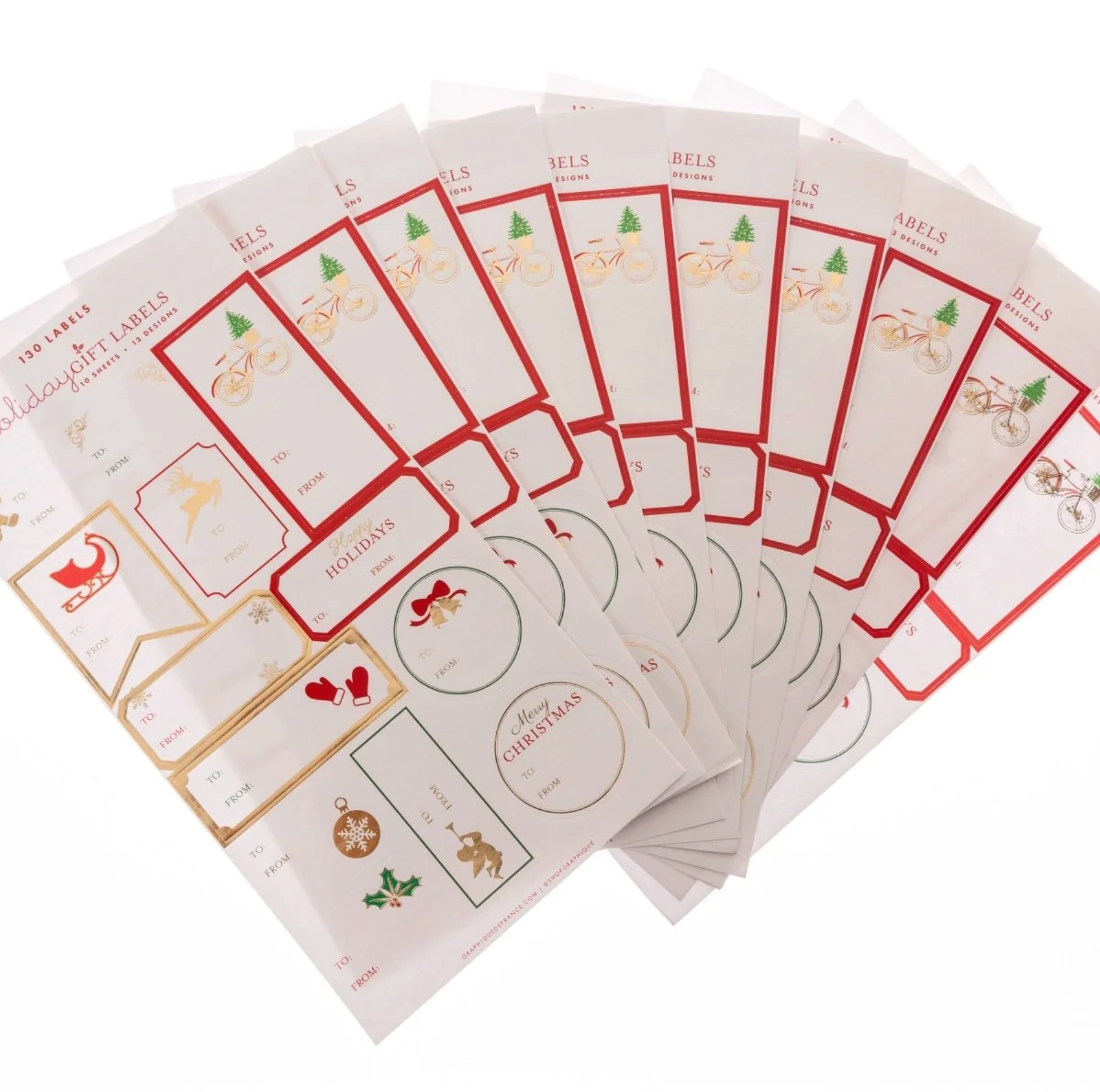 La Petite Noel Holiday Gift Labels