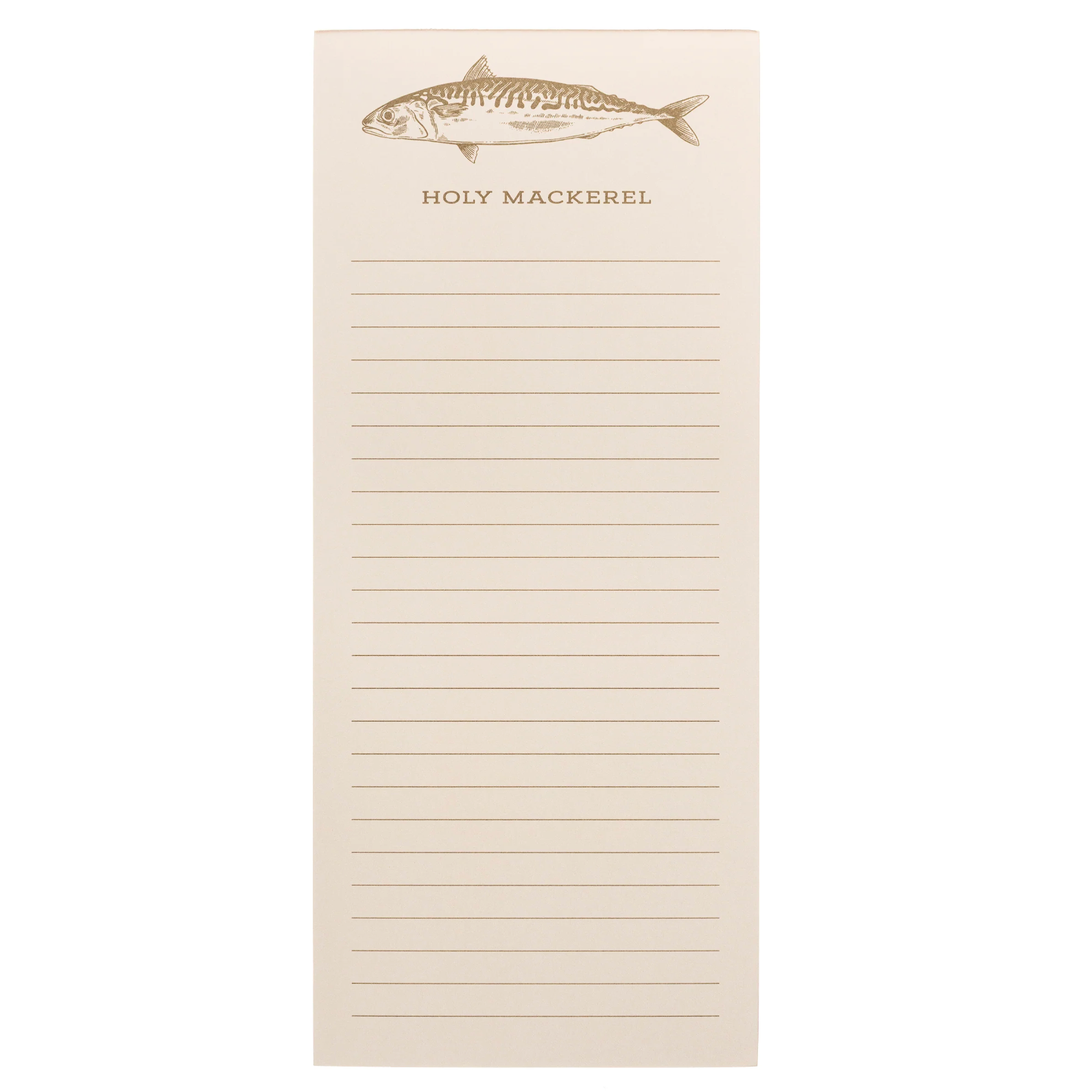 Mackerel List Pad