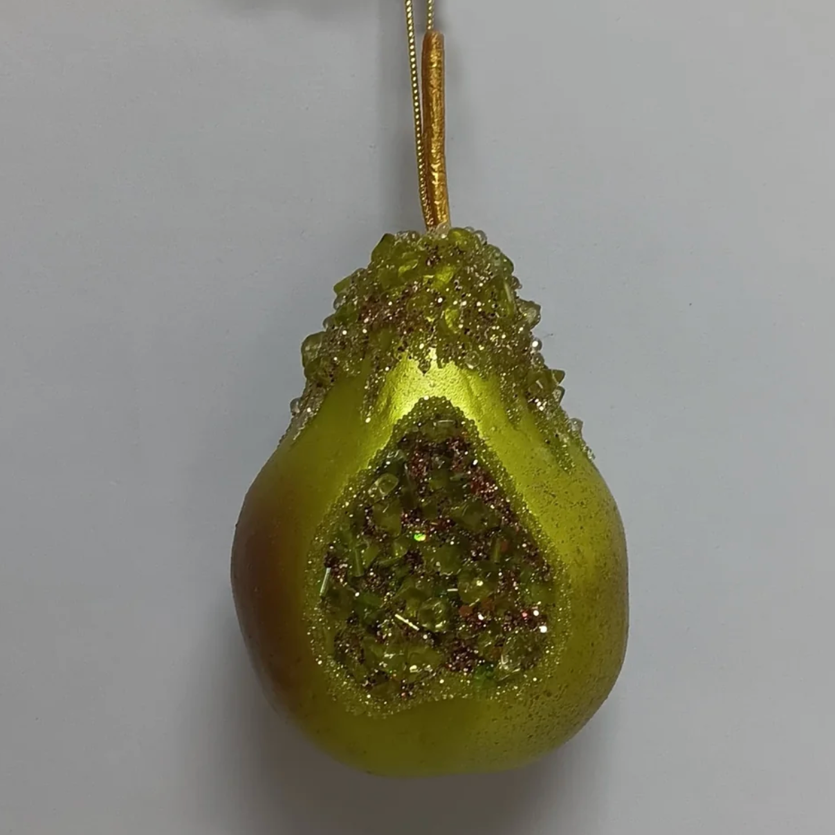 Pear W/ hanger Ornament