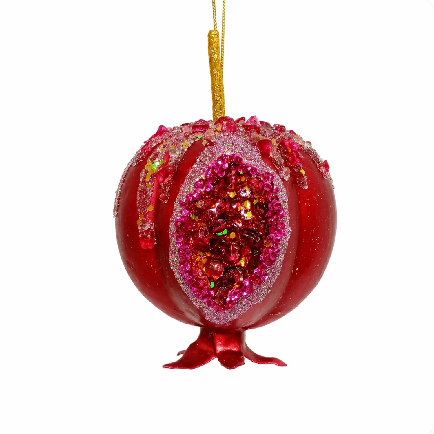 Pomegranate W/ Hanger Ornament
