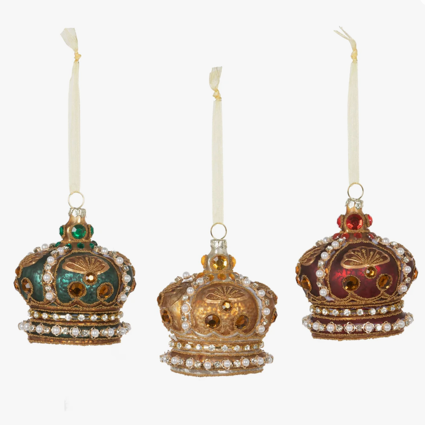 Jeweled Coronet Ornament