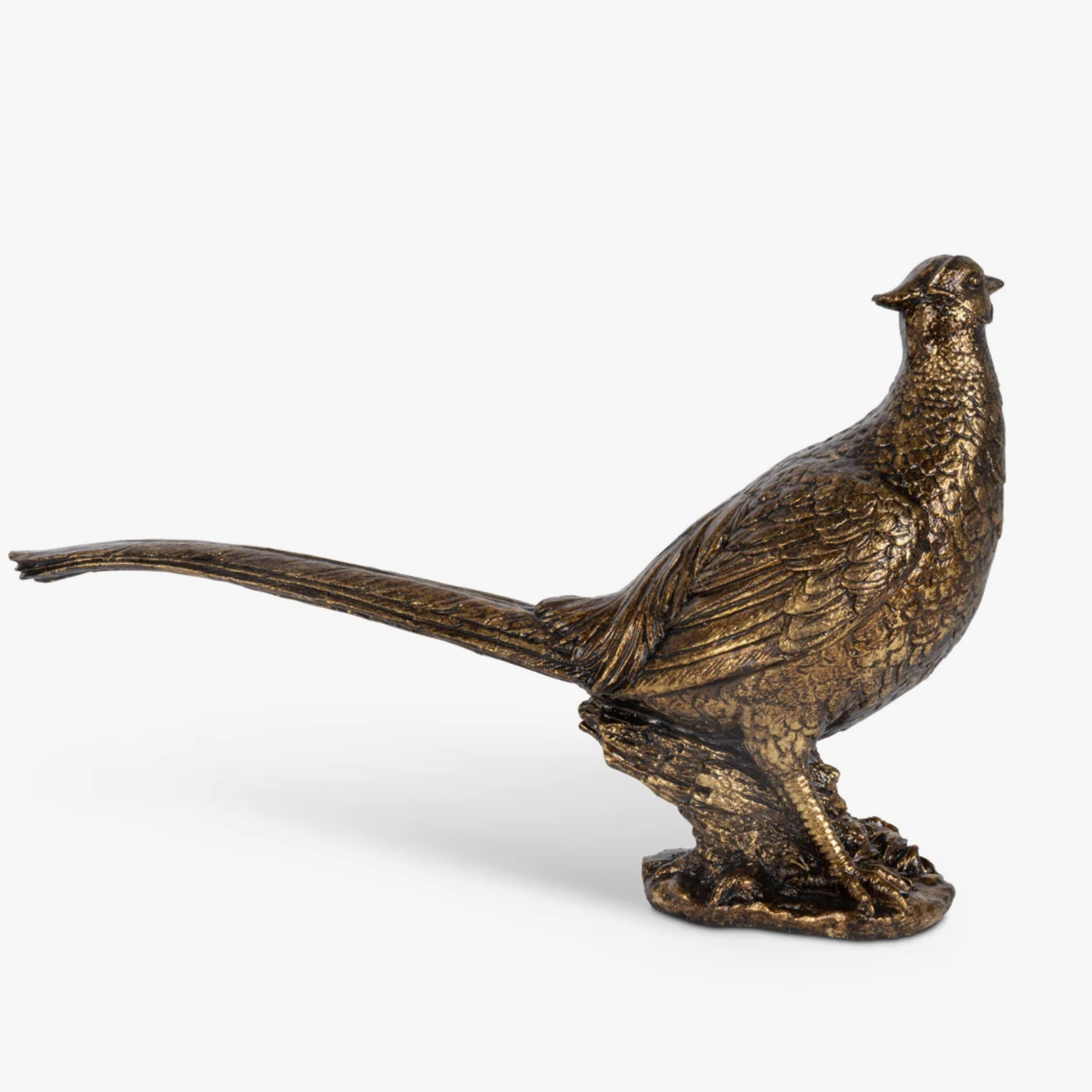 Bronze Resin Tabletop Pheasant