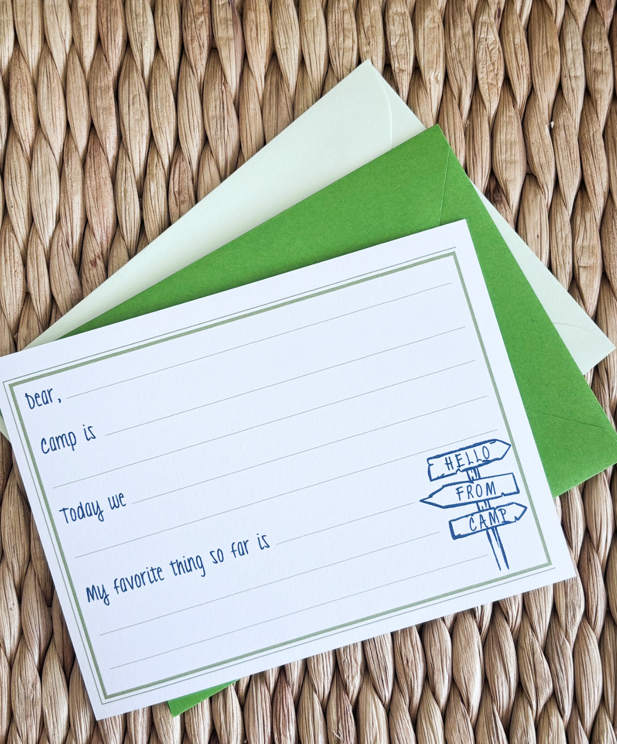 Camp Stationery