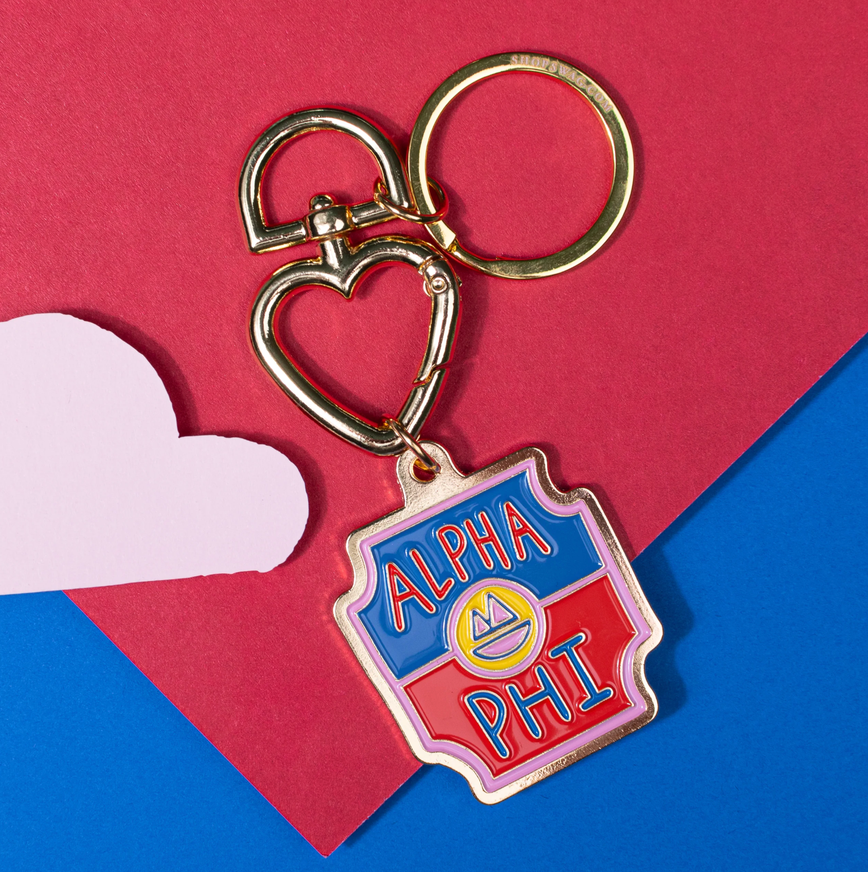 Sorority Enamel Keychain