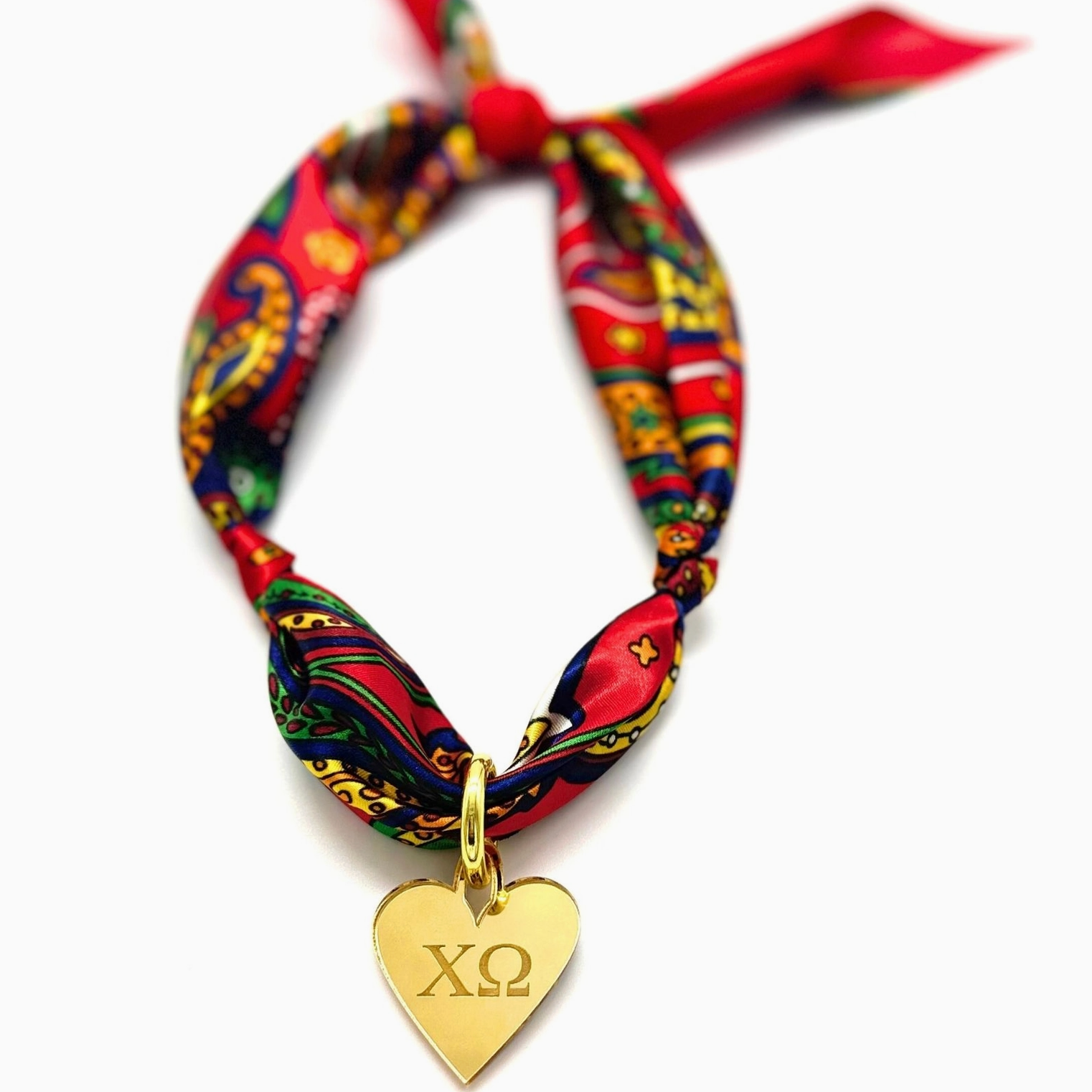 Sorority Scarf Necklace