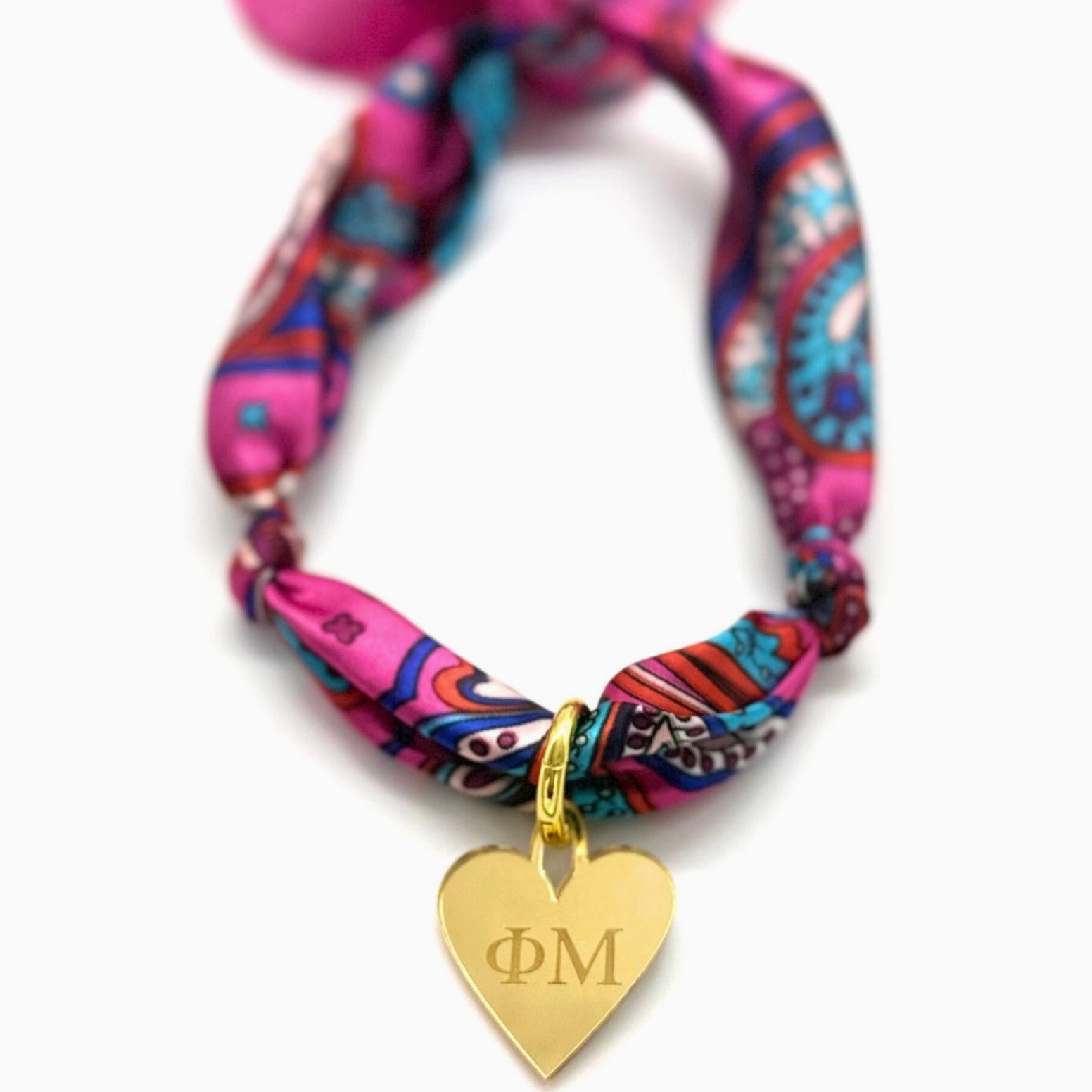 Sorority Scarf Necklace