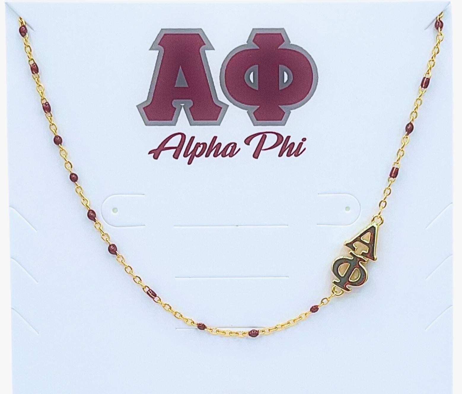 Greek Letter Necklace