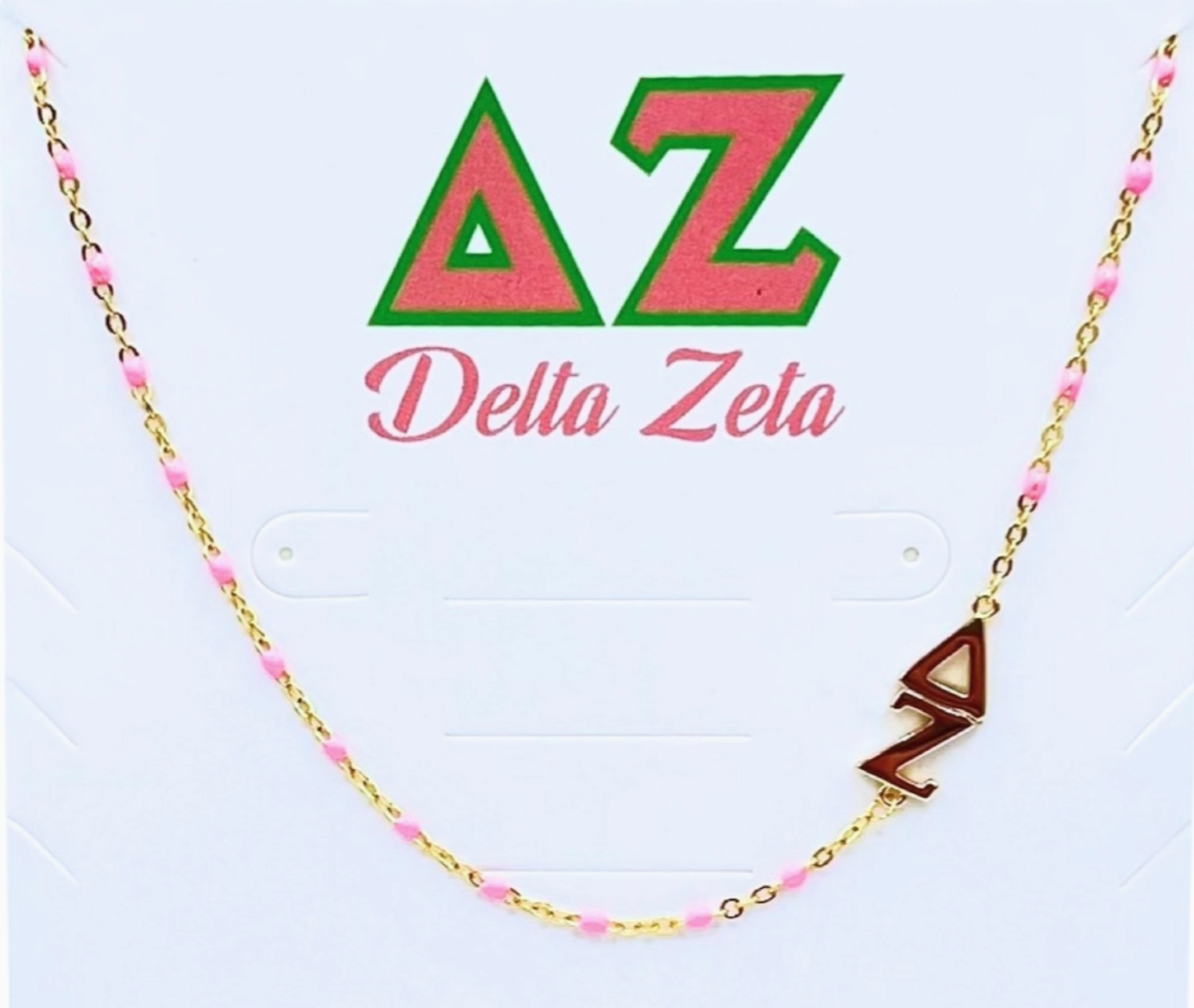 Greek Letter Necklace