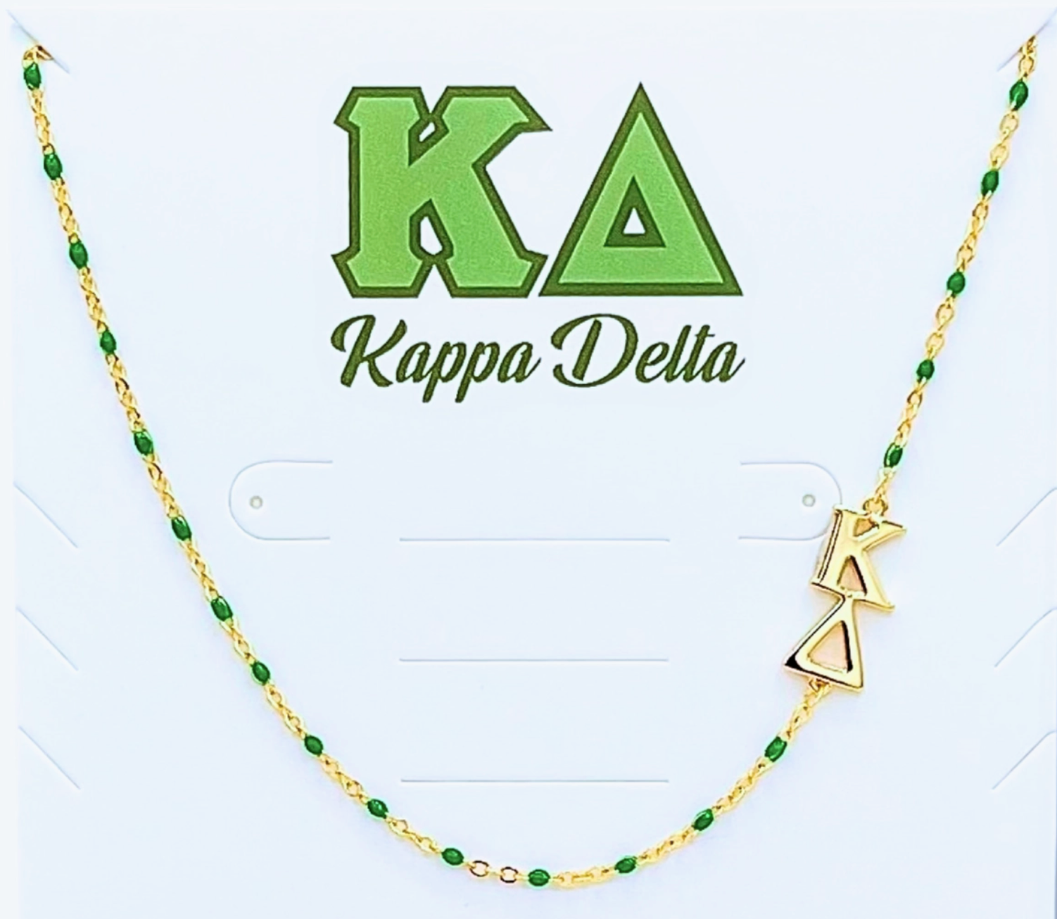 Greek Letter Necklace