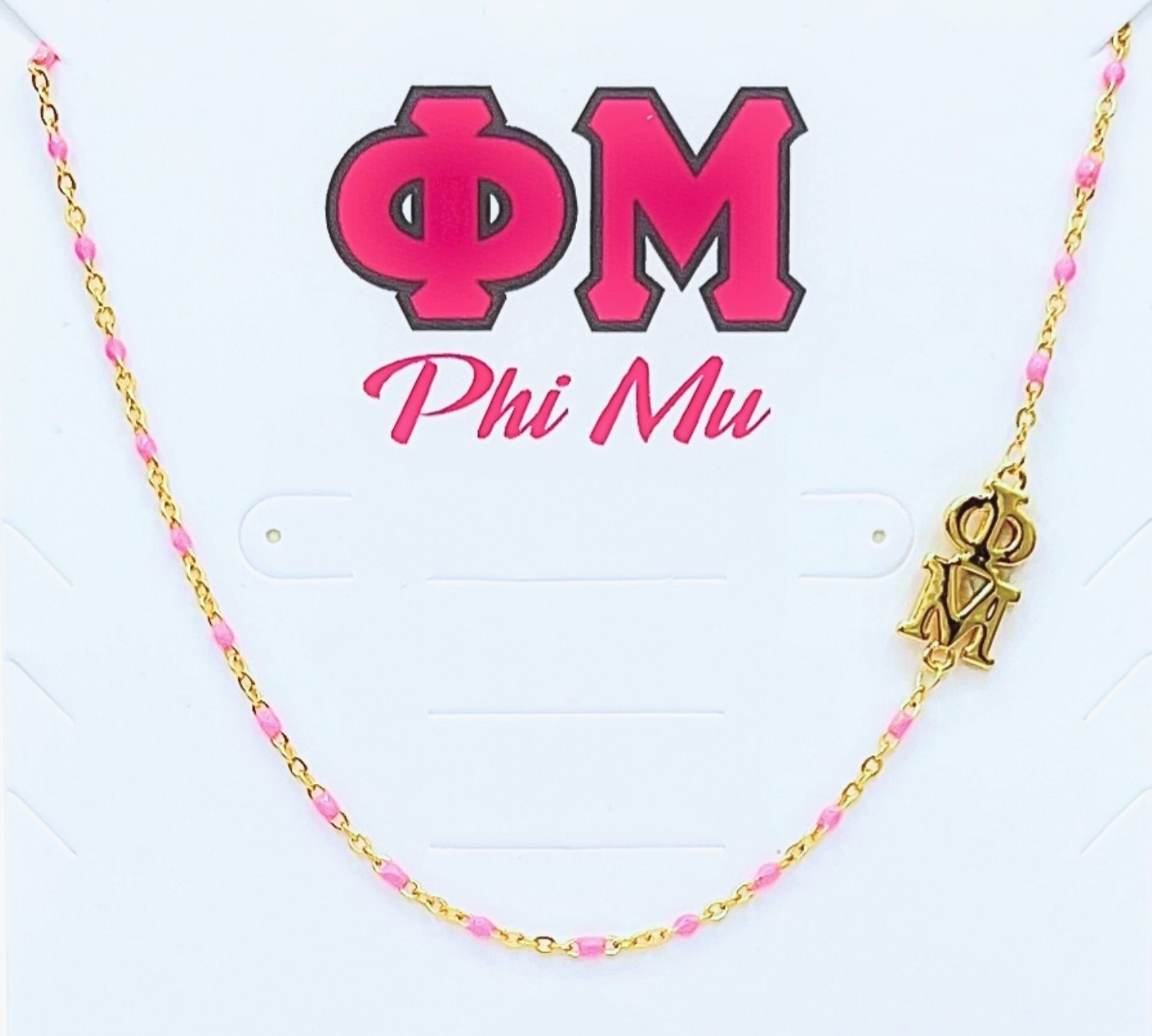 Greek Letter Necklace