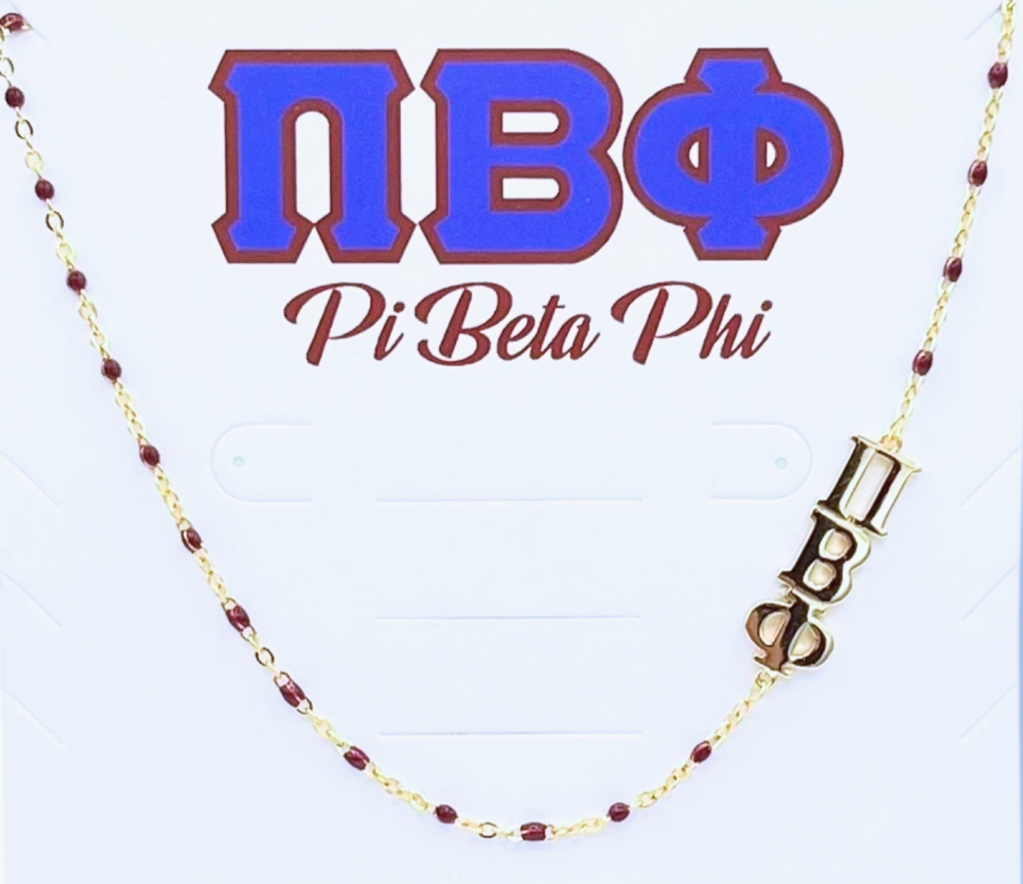Greek Letter Necklace