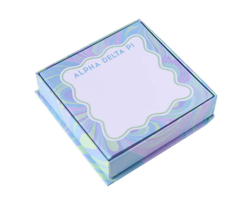 Sorority Boxed Notepad