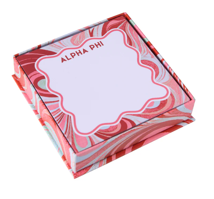 Sorority Boxed Notepad