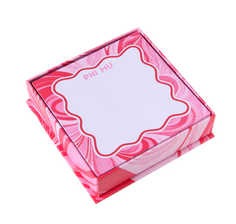 Sorority Boxed Notepad