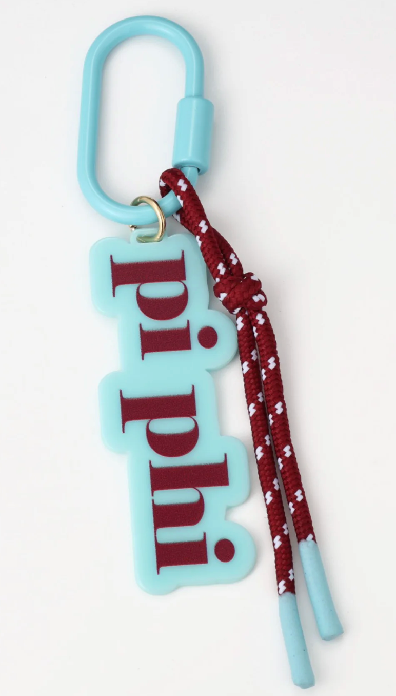 Sorority Key/Bag Charm