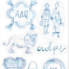 Sorority Sticker Sheet