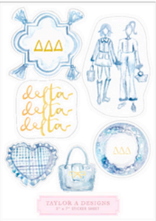 Sorority Sticker Sheet