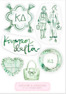 Sorority Sticker Sheet