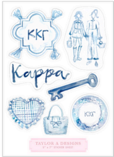 Sorority Sticker Sheet
