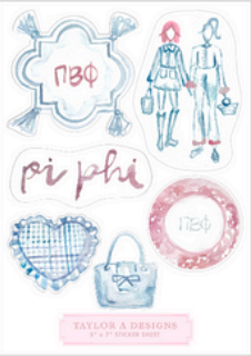 Sorority Sticker Sheet