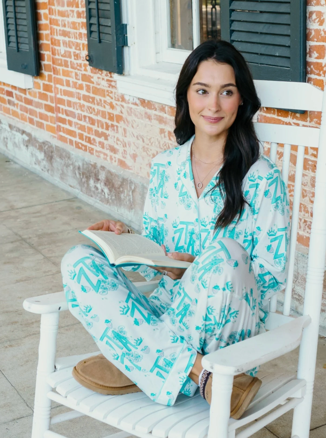 Sorority Long PJ Set