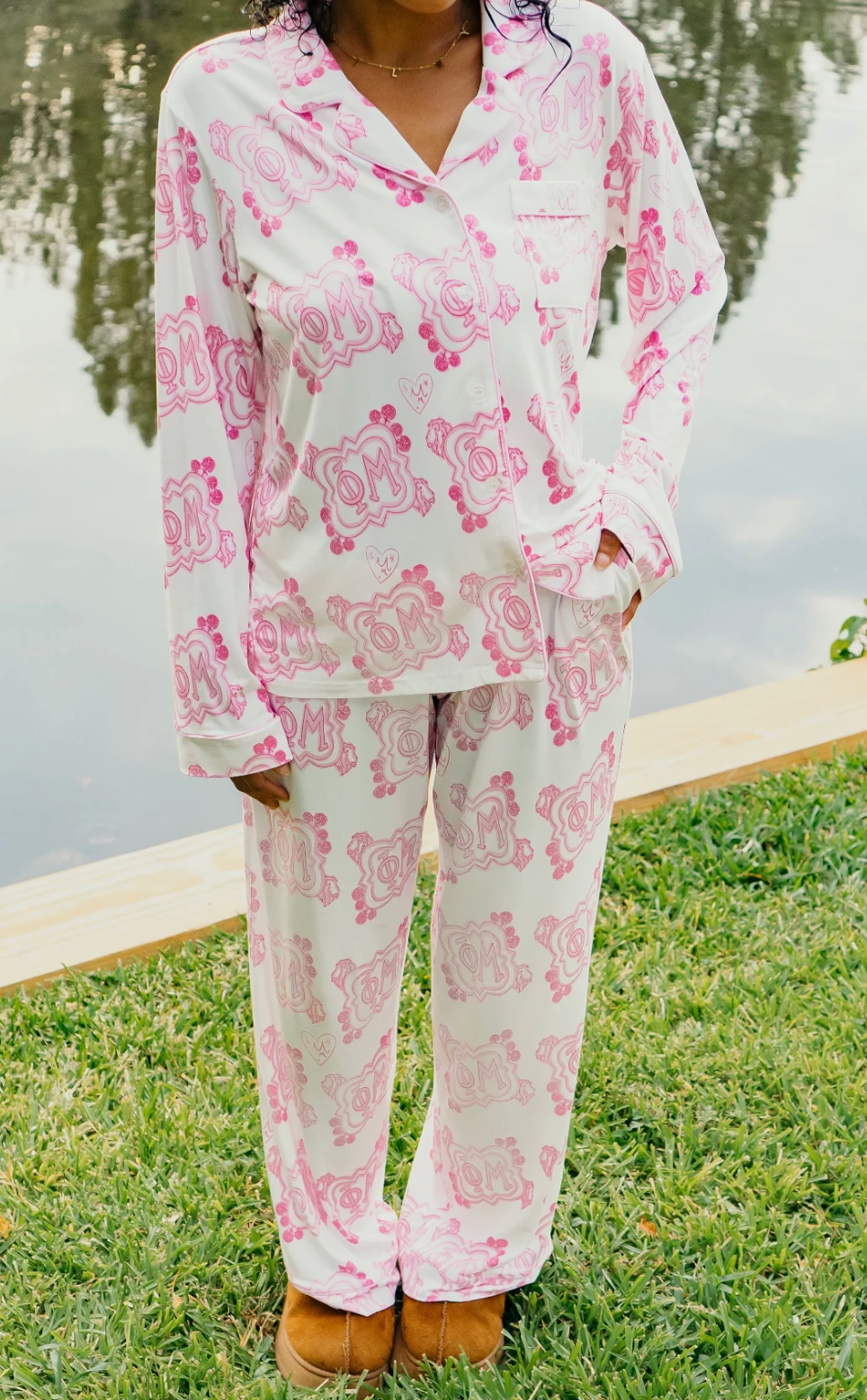 Sorority Long PJ Set