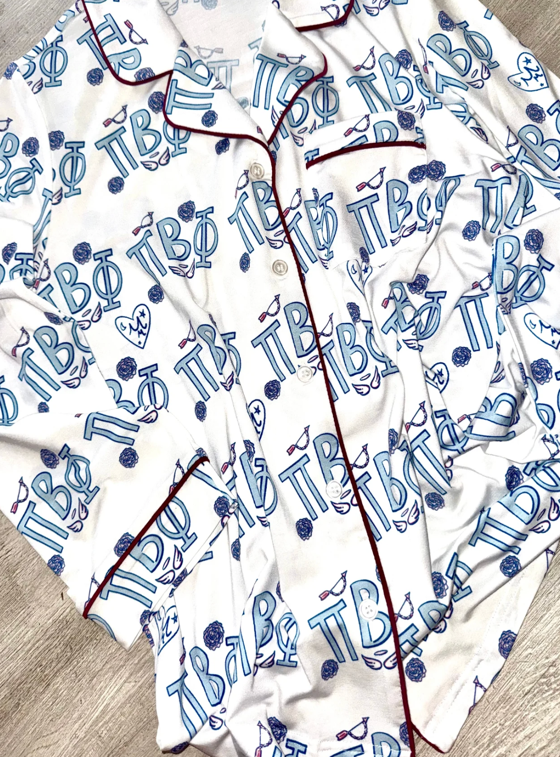 Sorority Long PJ Set