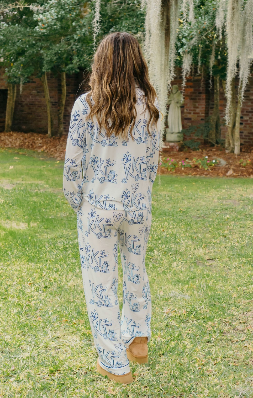 Sorority Long PJ Set