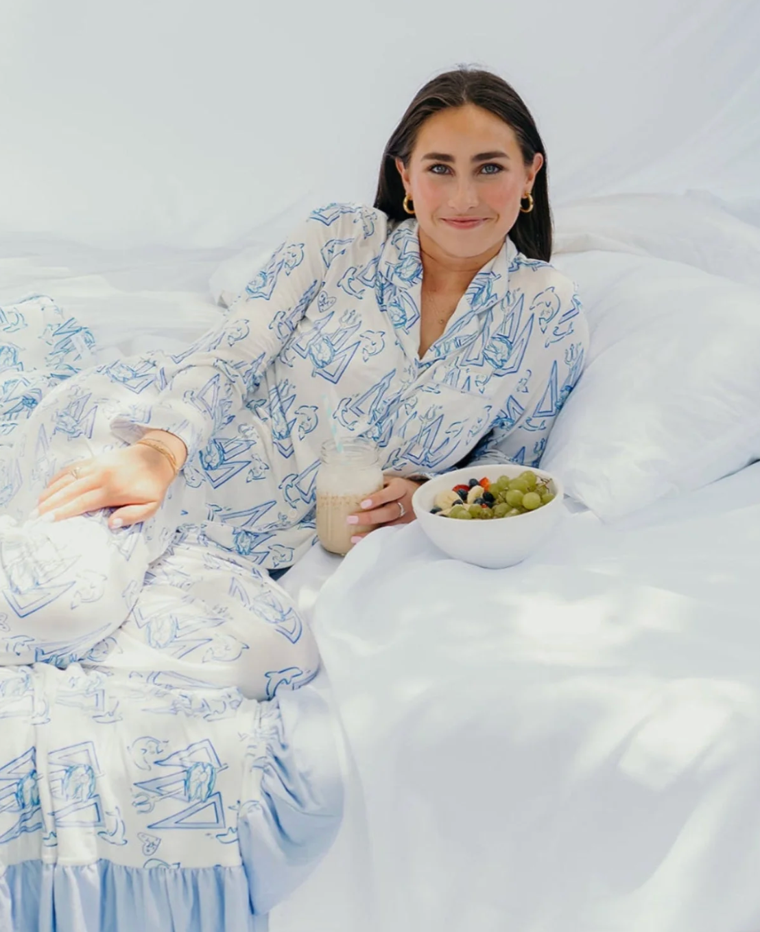 Sorority Long PJ Set