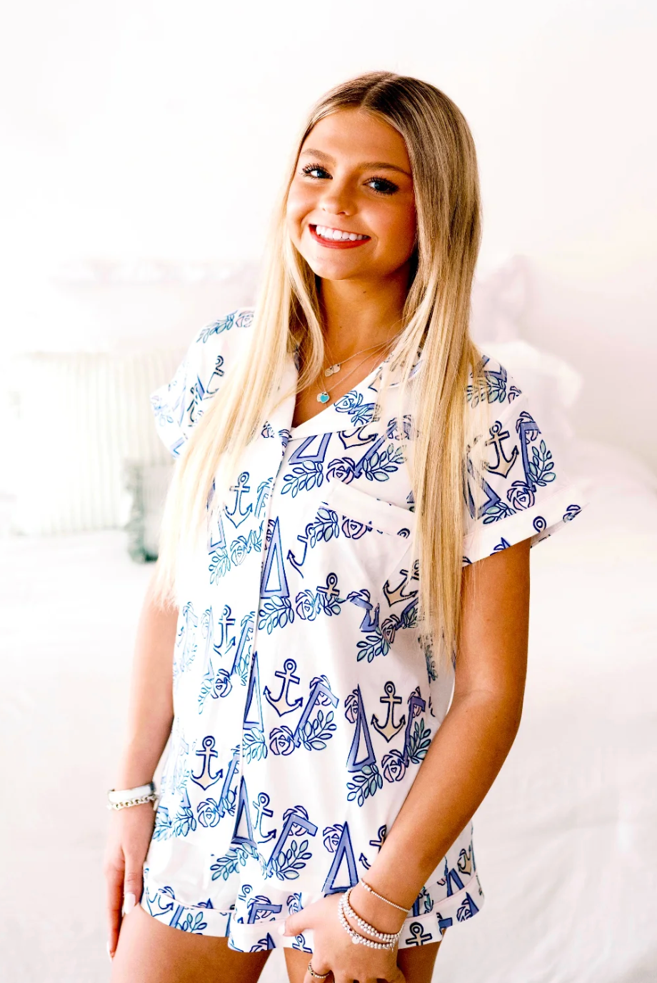 Sorority Short PJ Set