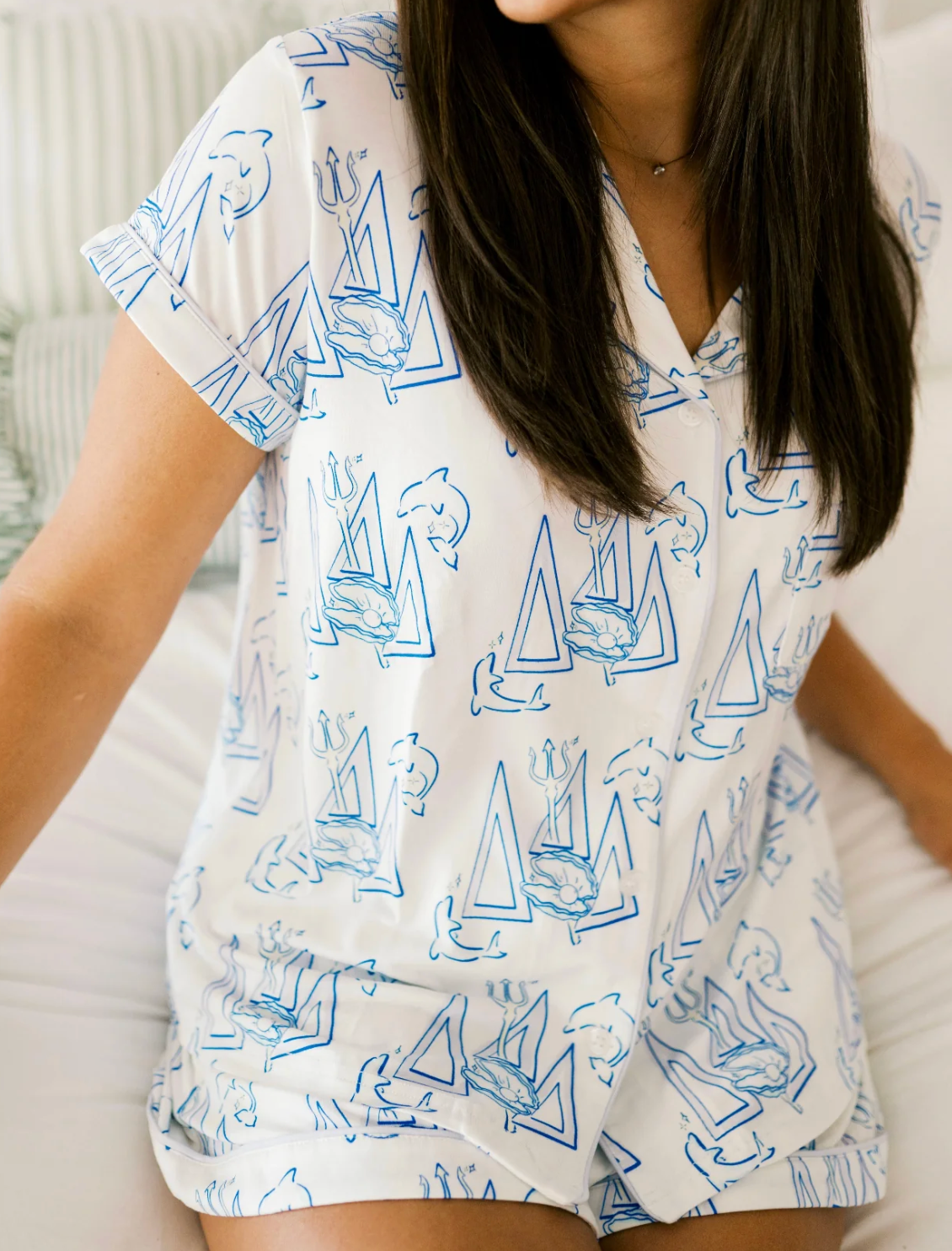 Sorority Short PJ Set