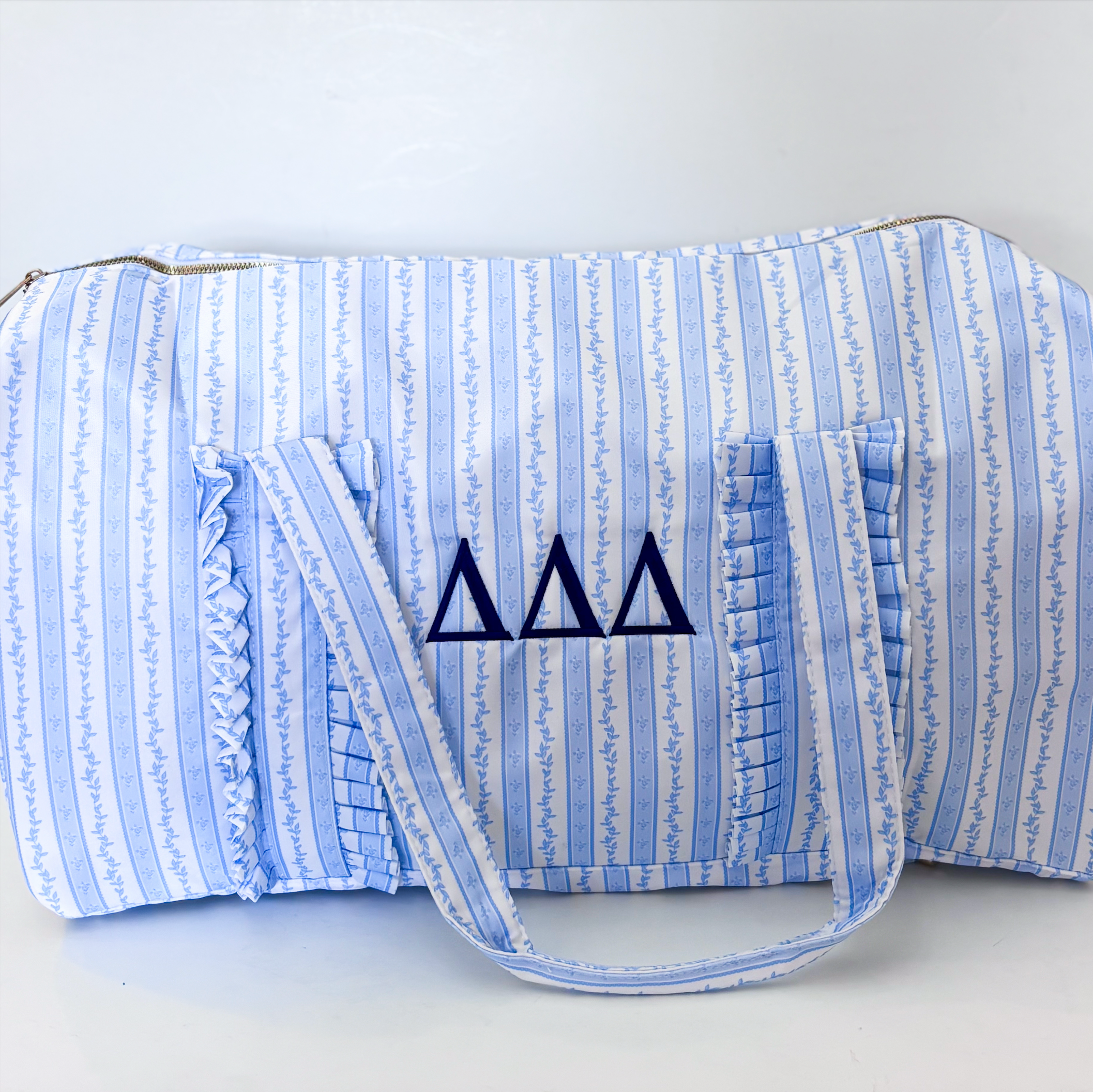 Jet Set Ready Ruffle Duffle Bag