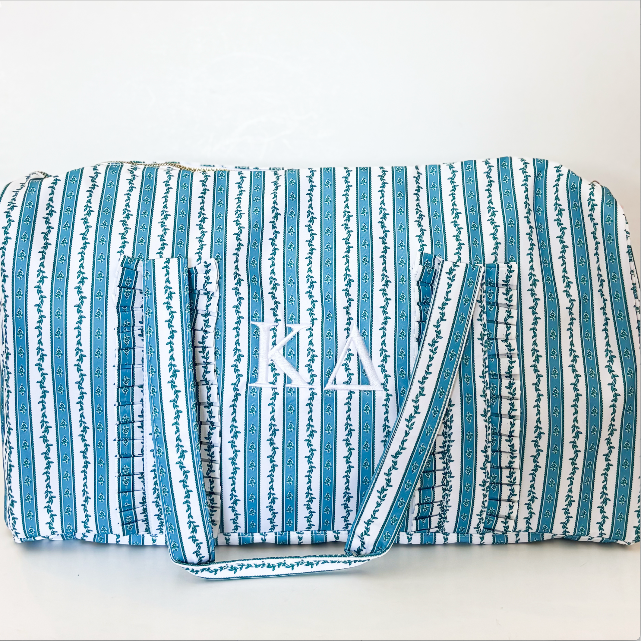 Jet Set Ready Ruffle Duffle Bag