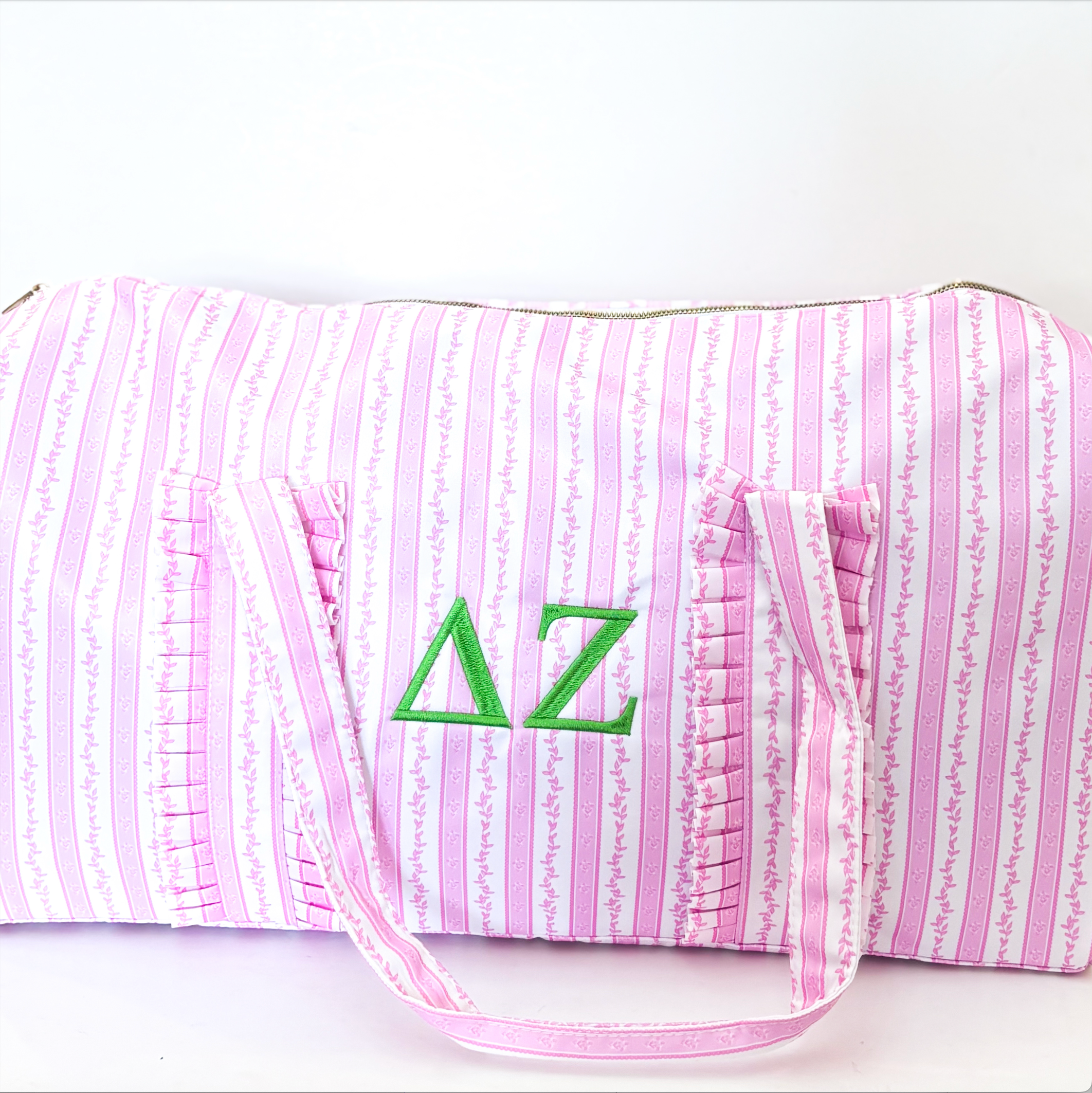 Jet Set Ready Ruffle Duffle Bag