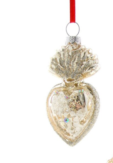 Small Sacred Heart Ornament