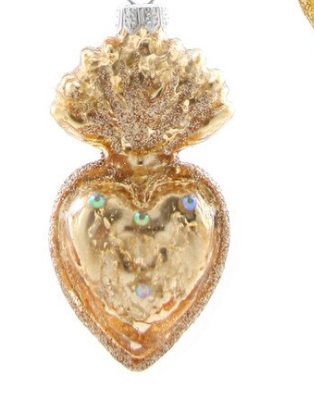Small Sacred Heart Ornament