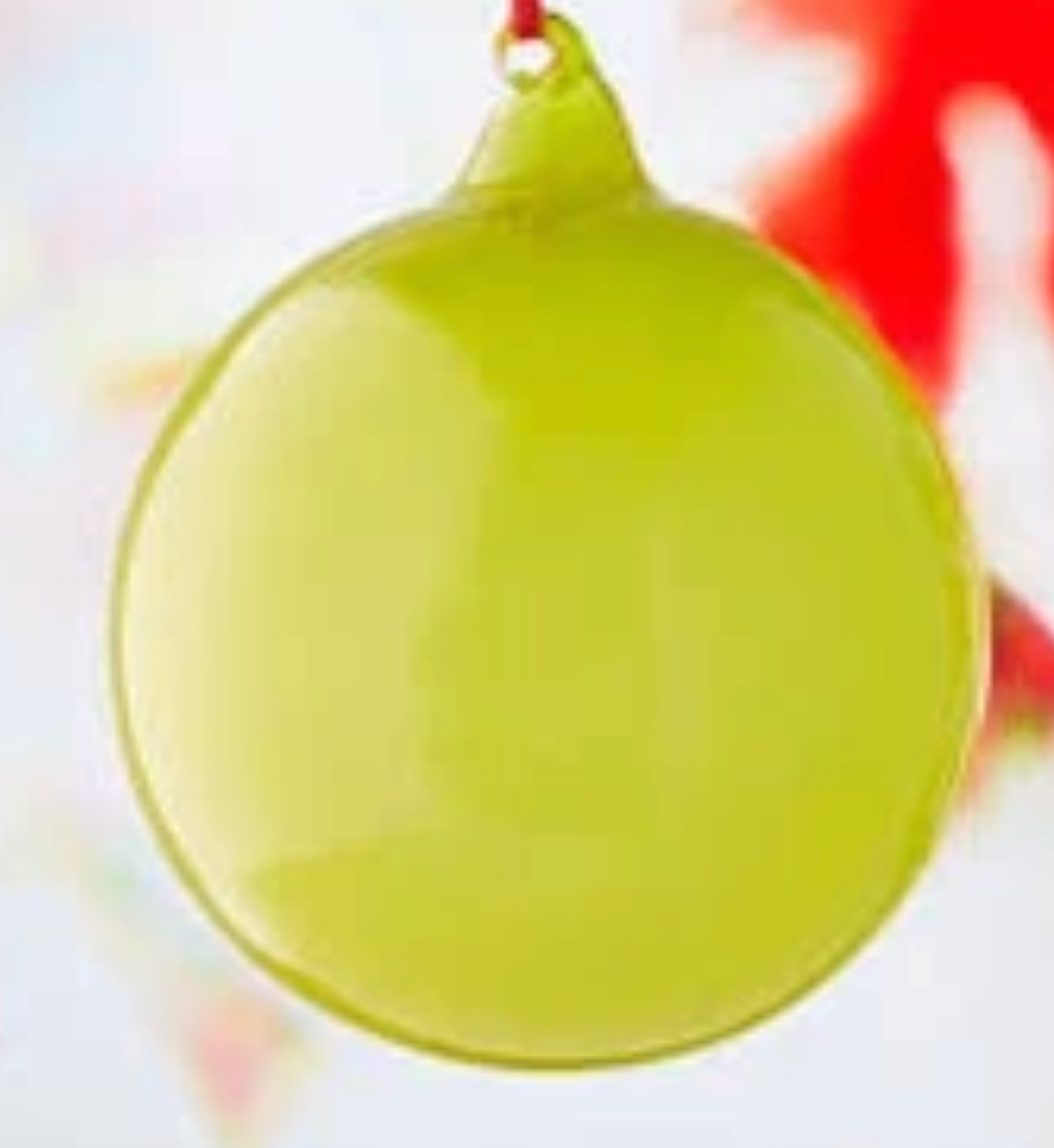 3.15" Bubblegum Ball Ornament