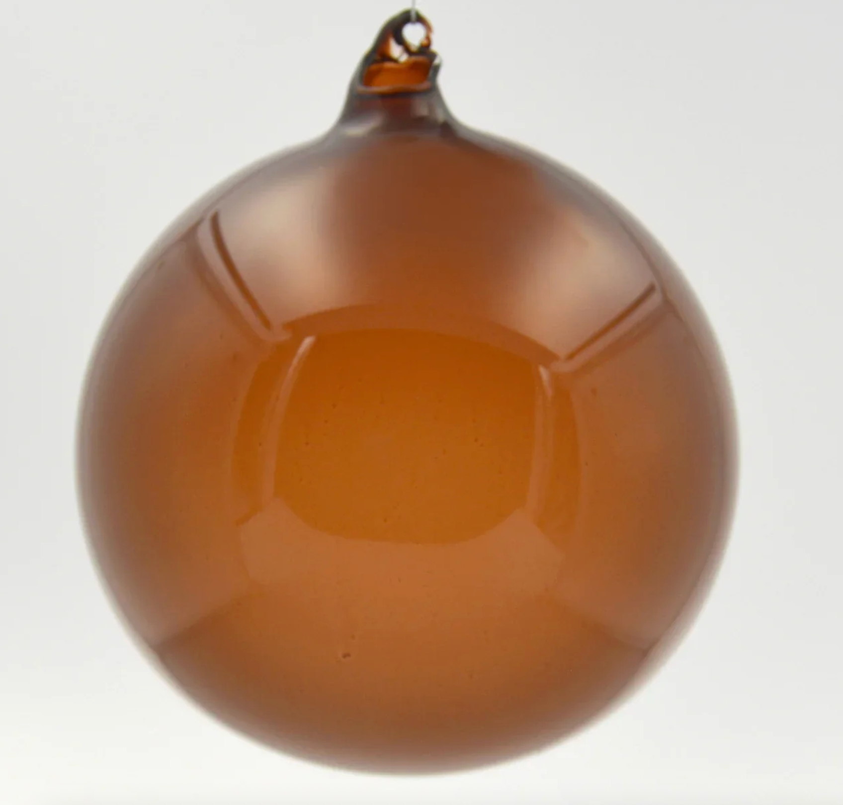 4.72" Bubblegum Ball Glass Ornament