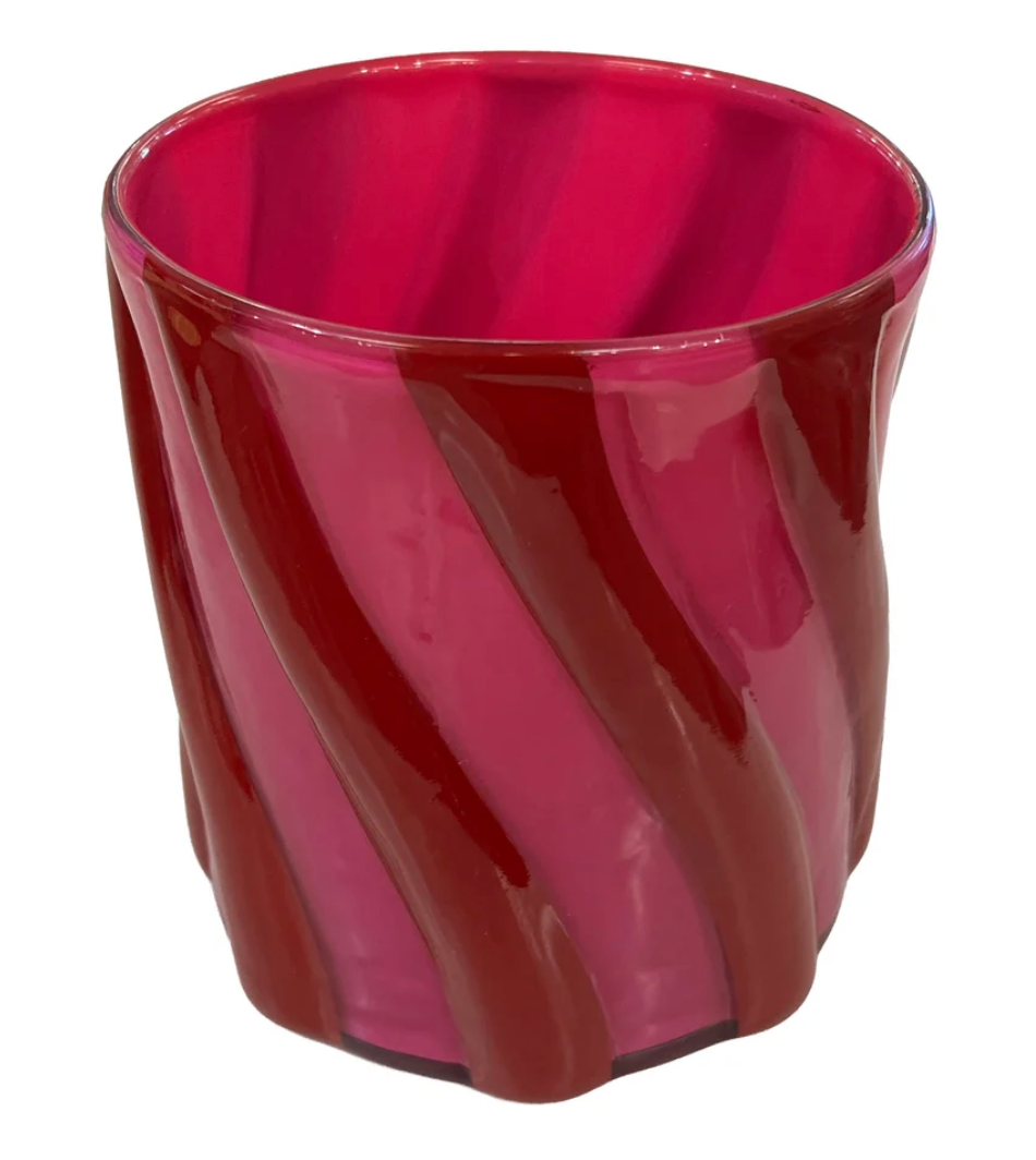 Swirl Hurricane Jar 6"